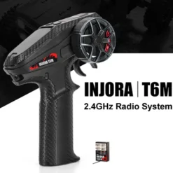 INJORA T6M 2.4GHz Micro Zender met Compacte T4DCM Ontvanger