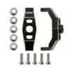 INJORA Verstelbare Messing Caster Blocks (Clockable C Hub Carriers) voor 1/18 TRX4M RC Crawler