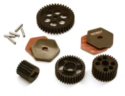 Integy Alloy Machined Transmission Gear Set for Traxxas TRX-4