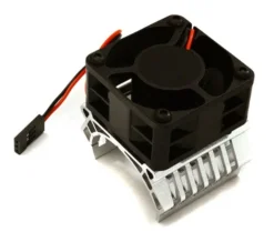 Integy 36mm Motor Heatsink+40x40mm Cooling Fan 16k rpm for Most 1/10 On-Road & Off-Road