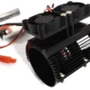 Integy Motor Heatsink+Twin Cooling Fan for Traxxas Summit & E-Revo (Motor: 41-43mm OD)