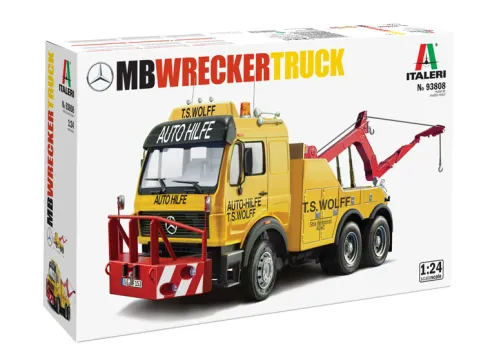 Italeri MERCEDES-BENZ WRECKER TRUCK – 93808