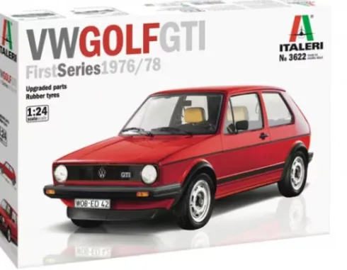 Italeri Volkswagen Golf I GTI Rabbit 1:24 bouwpakket