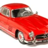 IXO Collection 1/8 Mercedes Benz 300 SL Coupe 1955 Rood metalen bouwpakket