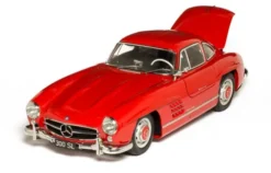 IXO Collection 1/8 Mercedes Benz 300 SL Coupe 1955 Rood metalen bouwpakket
