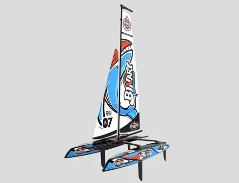 Joysway Binary V3 Catamaran Zeilboot RTR