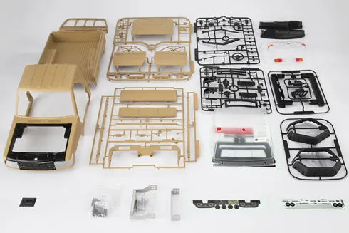 Killerbody Toyota Land Cruiser 70 Desert Hard Body Kit voor Traxxas TRX-4