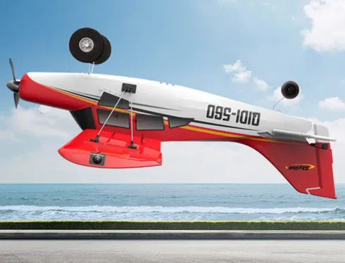 Kootai Maule 512MM Brushless 4-kanaals RC vliegtuig met Gyroscoop EPP RTF Mode 2 – Rood