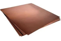 Koper plaat 200 x 200mm 1.5mm