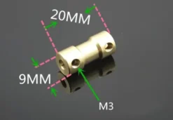 Koppeling van 5mm naar 5mm