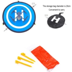 Landing Pad 75cm voor DJI Mini 3 Pro / DJI Avata / DJI Mavic 3 / DJI Mavic Air 2 / DJI Phantom