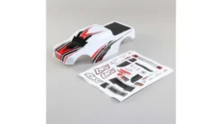 Losi Body, Painted, White: TENACITY MT – LOS230037