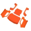 Losi Body Set Complete Flourescent Orange 5IVE-T 3.0 – LOS-4002
