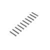 LOSI Button Head Screws M2.5x 20mm (10) – LOS235006