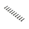 Losi Cap Head Screws, Steel, Black Oxide, M3 x 16mm (10) – LOS255009