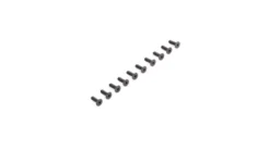 Losi Flat Head Screws M2.5 x 8mm (10) – LOS235009
