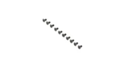 LOSI Flat Head Screws, M3 x 6mm (10) – TLR235008