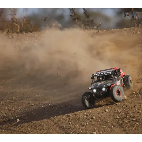 Losi 1/10 Hammer Rey U4 4WD Rock Racer Brushless RTR met Smart en AVC – Rood