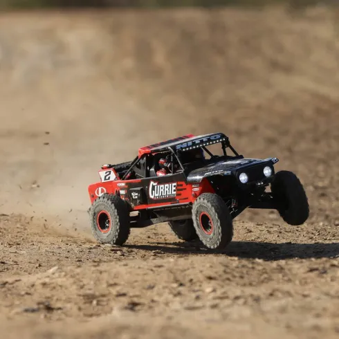 Losi 1/10 Hammer Rey U4 4WD Rock Racer Brushless RTR met Smart en AVC – Rood