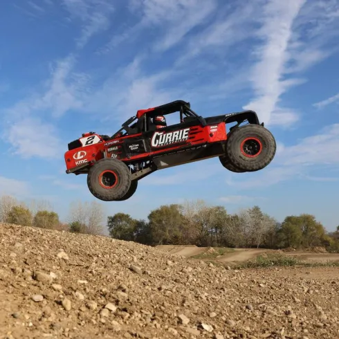 Losi 1/10 Hammer Rey U4 4WD Rock Racer Brushless RTR met Smart en AVC – Rood