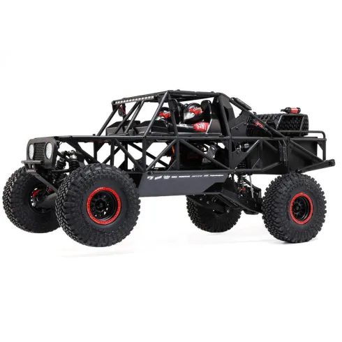 Losi 1/10 Hammer Rey U4 4WD Rock Racer Brushless RTR met Smart en AVC – Rood