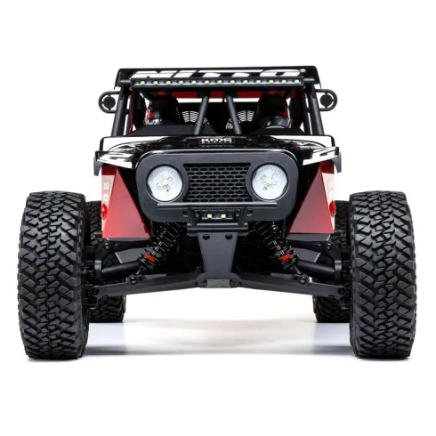 Losi 1/10 Hammer Rey U4 4WD Rock Racer Brushless RTR met Smart en AVC – Rood