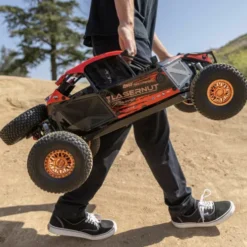 Losi 1/6 8IGHT Super Lasernut 6S 4X4 RTR Brushless Desert Buggy Rood