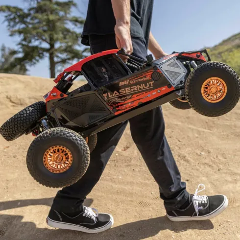 Losi 1/6 8IGHT Super Lasernut 6S 4X4 RTR Brushless Desert Buggy Rood