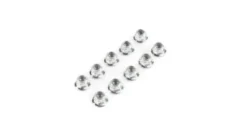 LOSI Lock Nut Flanged M5 x 0.8 Serrated (10) – LOS235015
