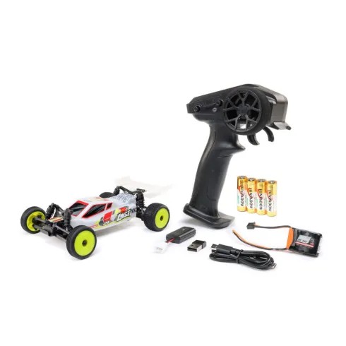 Losi 1/24 Micro-B 2WD Buggy RTR Wit