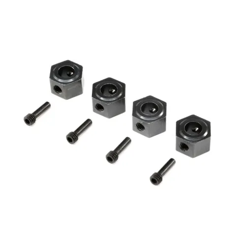 Losi 12mm Machined Wheel Hex (4): LMT – LOS343200