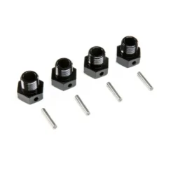 Losi 17mm Wheel Hex, Black (4): SBR 2.0 – LOS252129