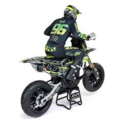 Losi 1/4 Promoto-SM FXR Supermoto Motorcycle RTR Wit Basic zonder accu en lader
