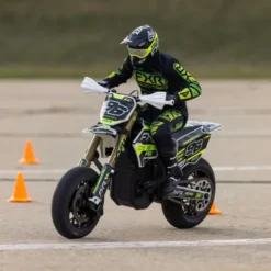 Losi 1/4 Promoto-SM FXR Supermoto Motorcycle RTR Wit Basic zonder accu en lader