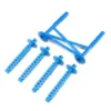 LOSI Rear Body Support and Body Posts, Blue: LMT – LOS241051
