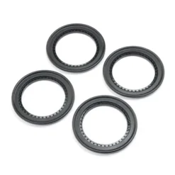 Losi Snap-in Beadlock Rings, Black (4): LMT 2.0 – LOS-1822