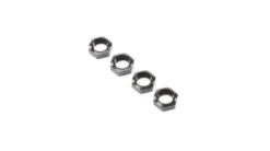 Losi Wheel Nuts, Black (4): Super Baja Rey – LOS252078