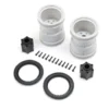 Losi 2.6″ Wheel with Beadlock Ring, Black (2): LMT 2.0 – LOS-1816