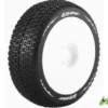 Louise B-Maglev 1/8 Buggy Banden Zeskant 17 mm (super zacht) wit – Verpakt per 2 stuks