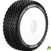 Louise B-Pirate 1/8 Buggy Banden Zeskant 17 mm (zacht) wit – Verpakt per 2 stuks