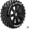 Louise B-Rock 1/8 Buggy Banden Zeskant 17 mm (zacht) zwart – Verpakt per 2 stuks