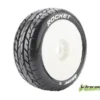 Louise B-Rocket 1/8 Buggy Banden Zeskant 17 mm (zacht) wit – Verpakt per 2 stuks