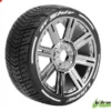 Louise MFT GT-Shiv 1/8 Buggy Banden Zeskant 17 mm chrome (super zacht) – Verpakt per 2 stuks