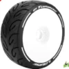 Louise MFT GT-Tarmac 1/8 Buggy Banden Zeskant 17 mm wit (zacht) – Verpakt per 2 stuks