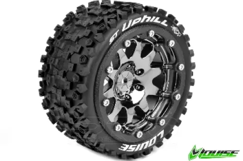 Louise MFT ST-Uphill 1/10 Monster Truck Banden 0 Offset – Verpakt per 2 stuks