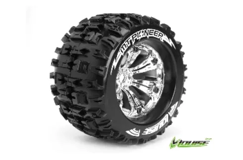Louise MT-Pioneer 3.8 Inch 1/8 Monster Truck Banden 1/2″ Offset – Verpakt per 2 stuks