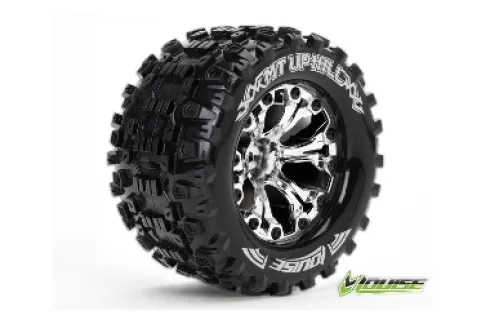 Louise MT-Uphill 2.8 Inch 1/10 Monster Truck Banden 1/2″ Offset – Verpakt per 2 stuks