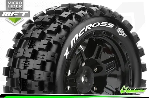 Louise X-MCROSS MFT 1/6 Monster Truck Banden voor Traxxas X-Maxx 8S (24mm wielmeenemer) – Verpakt per 2 stuks