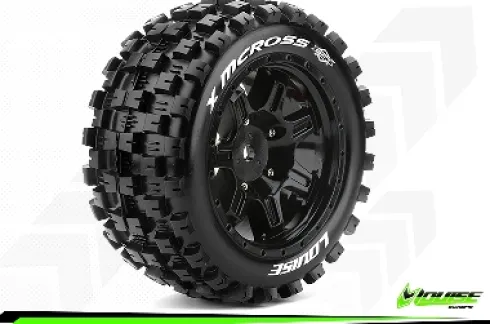 Louise X-MCROSS MFT 1/6 Monster Truck Banden voor Traxxas X-Maxx 8S (24mm wielmeenemer) – Verpakt per 2 stuks