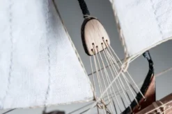 Mamoli Dutch Statenjacht van Dusek houten scheepsmodel 1:48